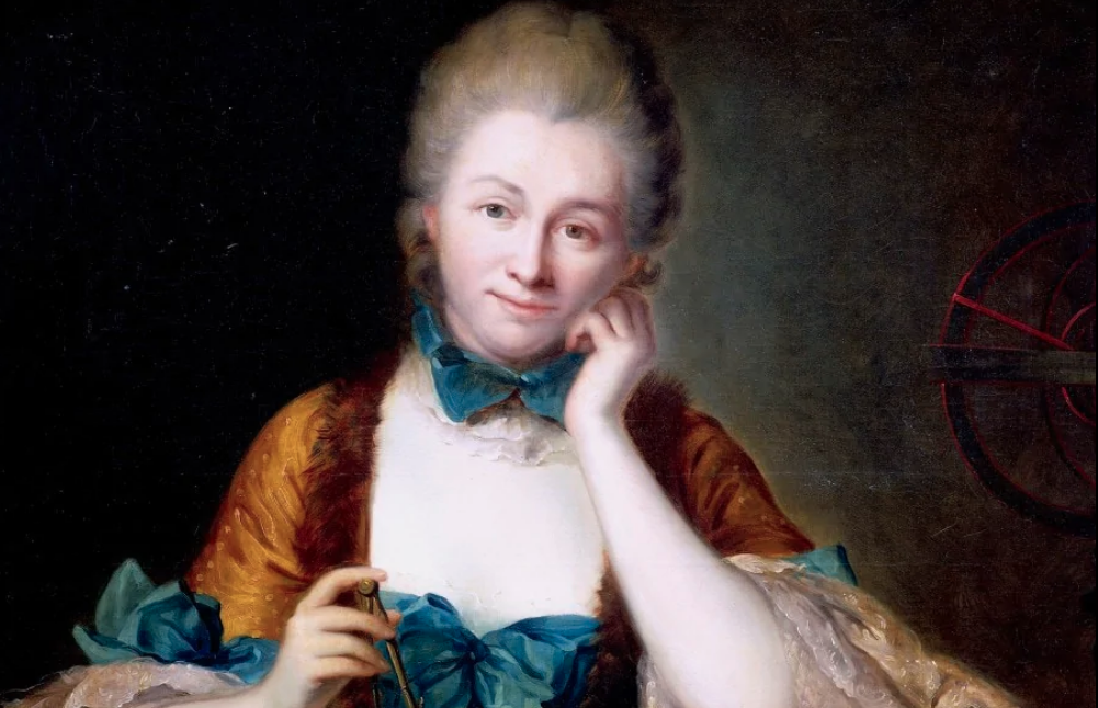 Portrait of Émilie du Châtelet
