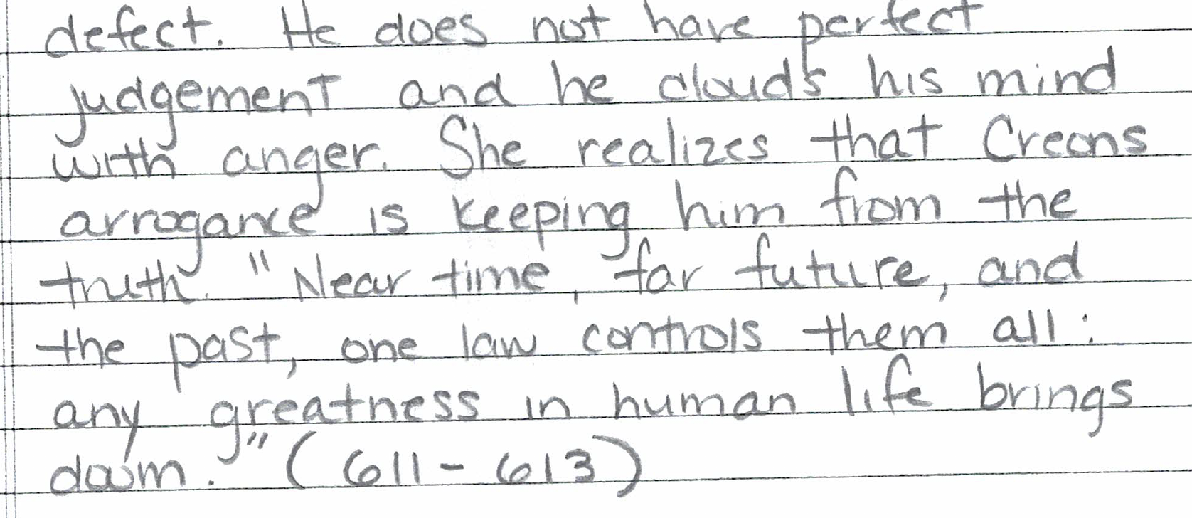 Writing assignment