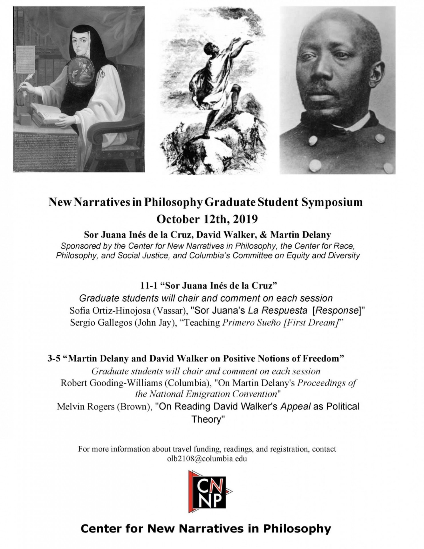 Poster for the New Narratives in Philosophy Graduate Student Symposium
