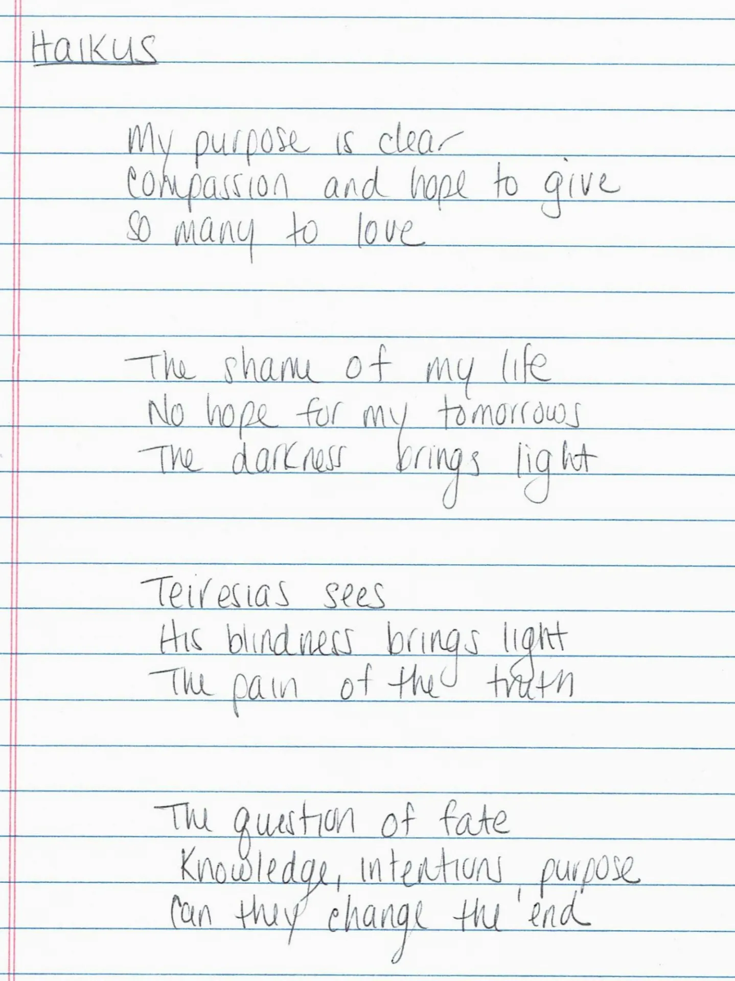 Haikus