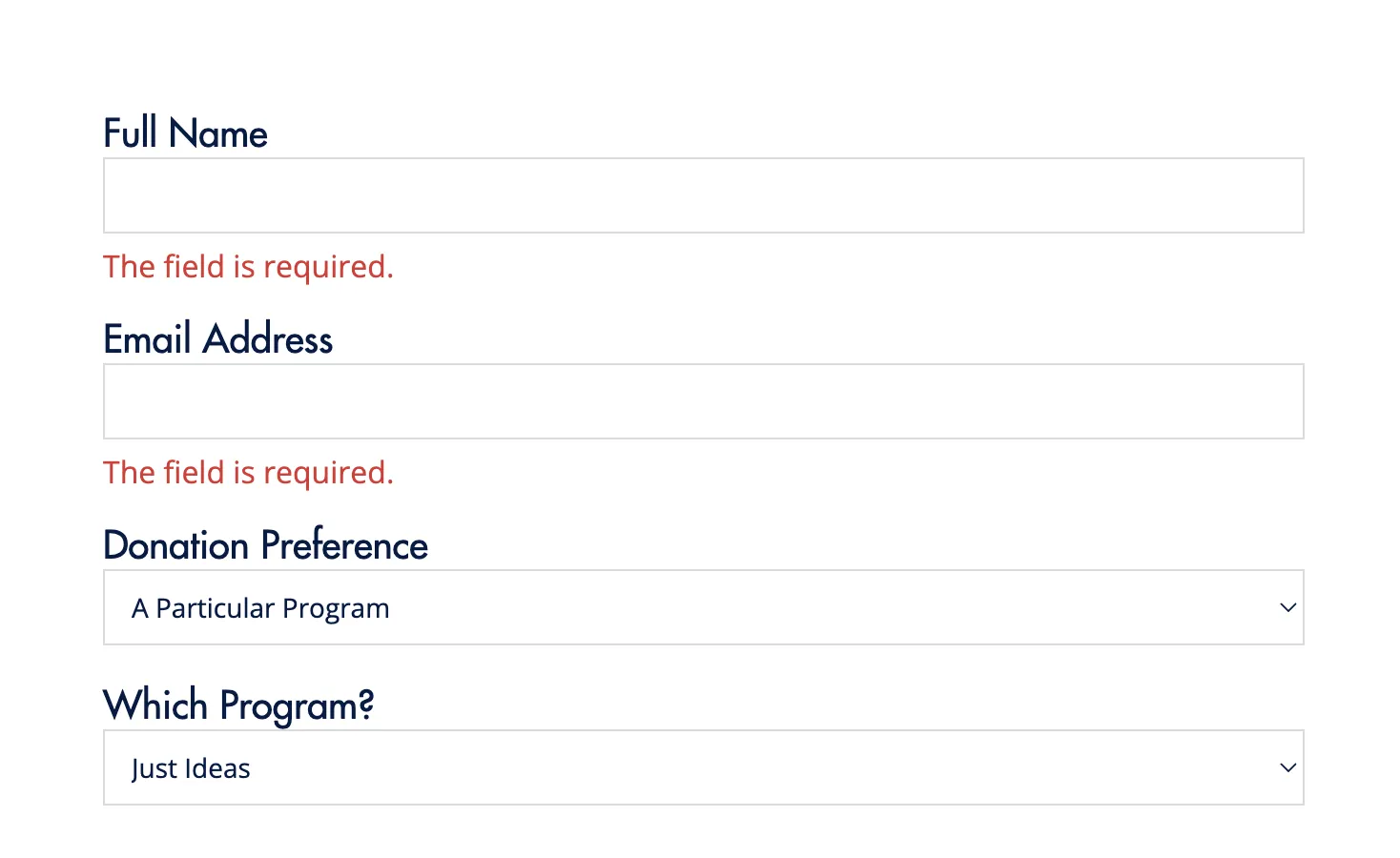 Donation Form that can be found on the Marc Sanders Foundation website. Direct link embedded in image.